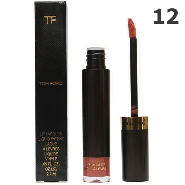 Lip gloss Tom Ford Lip Lacquer Liquid Patent No. 12 - Paradiso 2.7 ml